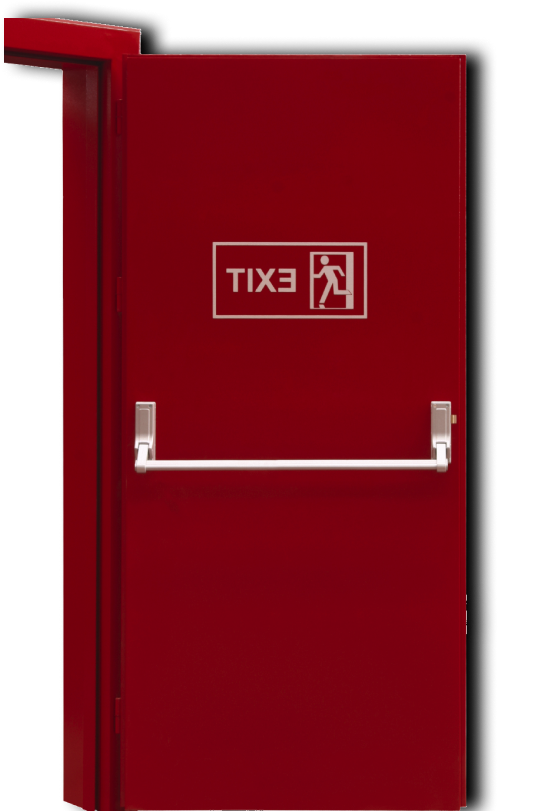 Установка противопожарных дверей, люков, окон